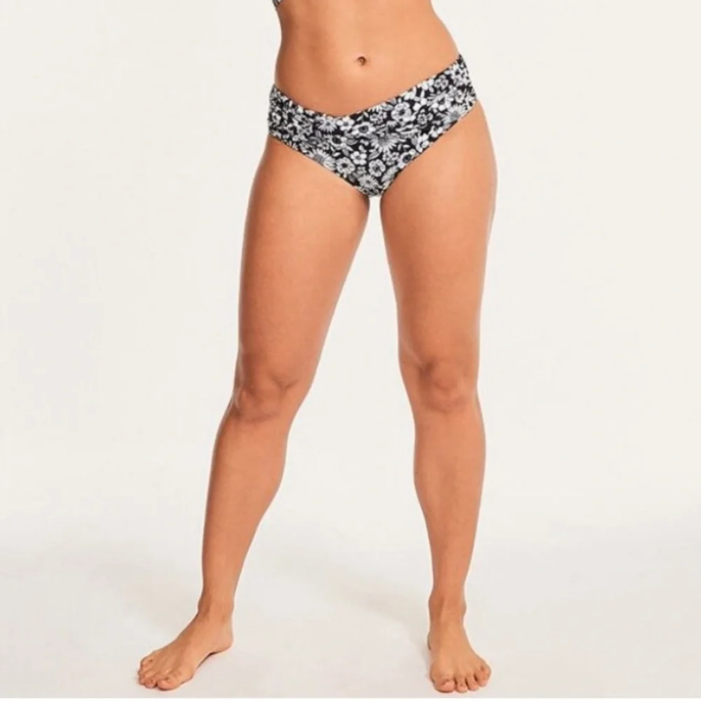 •FIGLEAVES•‎ Florence Twist Fold Brief Bikini Bottoms UK Size 16 / US Size 12